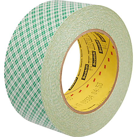 3M Double-Coated Paper Tape, 2 x 36 yd, Natural